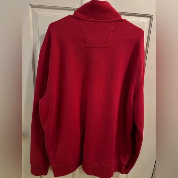 Nautica Zip Fleece XL Red - Picture 5 of 8
